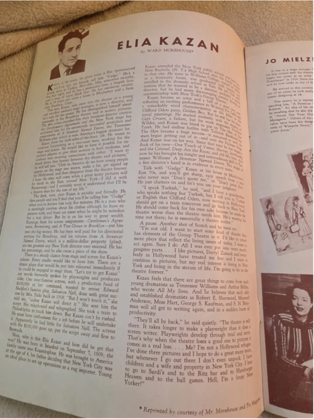 Vtg 1951 A Streetcar Named Desire Theater Program Phillip Kenneally Louise Platt